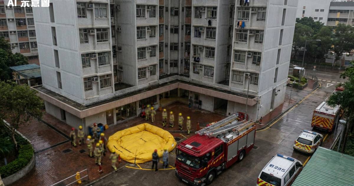 珍惜生命｜慈雲山失蹤男危坐石壆 消防氣墊談判專家到場仍釀悲劇