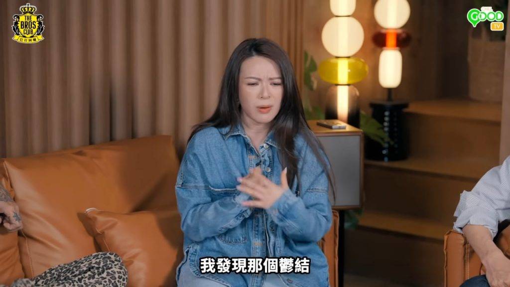 jw王灝兒 娛樂圈情史 (圖片來源:YouTube@ChillGOOD TV《巴打圍爐》)