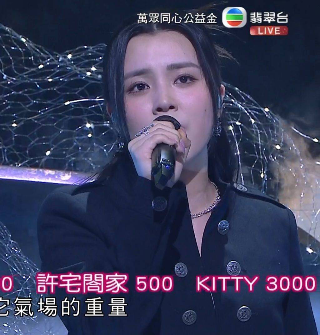 萬眾同心公益金 許志安 (圖片來源:TVB)