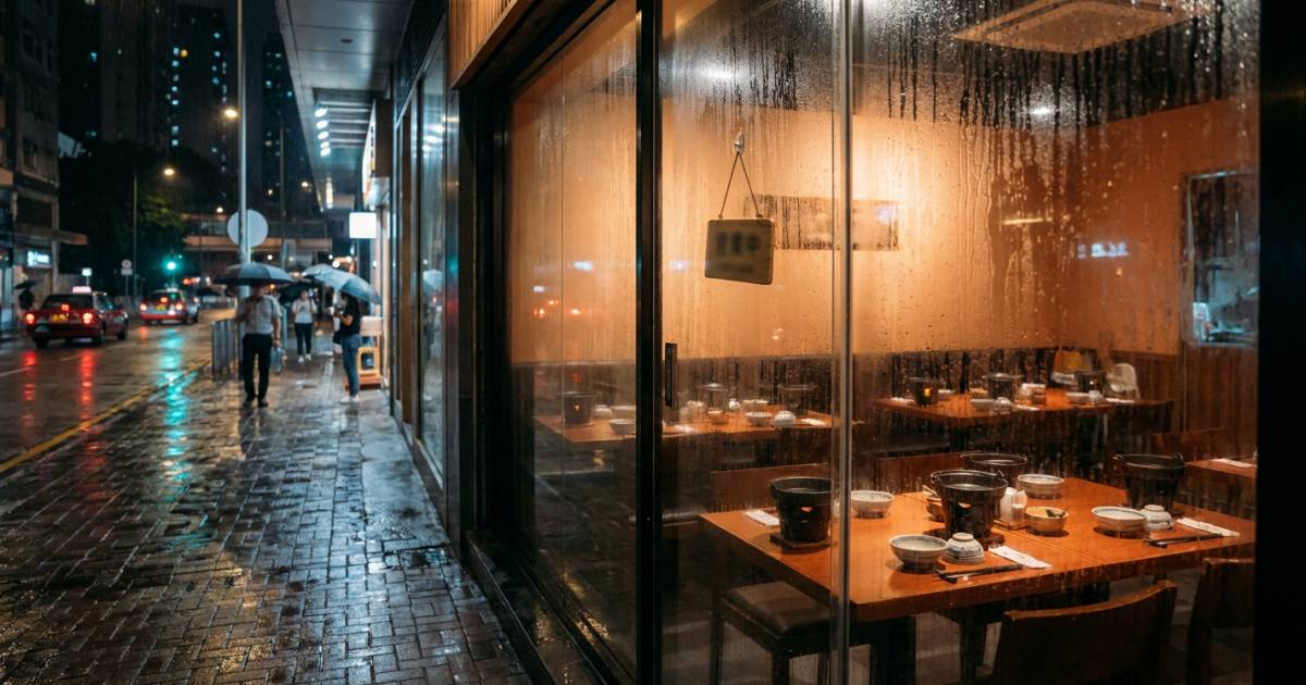 豪雨狂襲｜高雄全市停班停課！壽喜燒店拒客遭負評 店家一句神回覆竟吸百萬人朝聖？