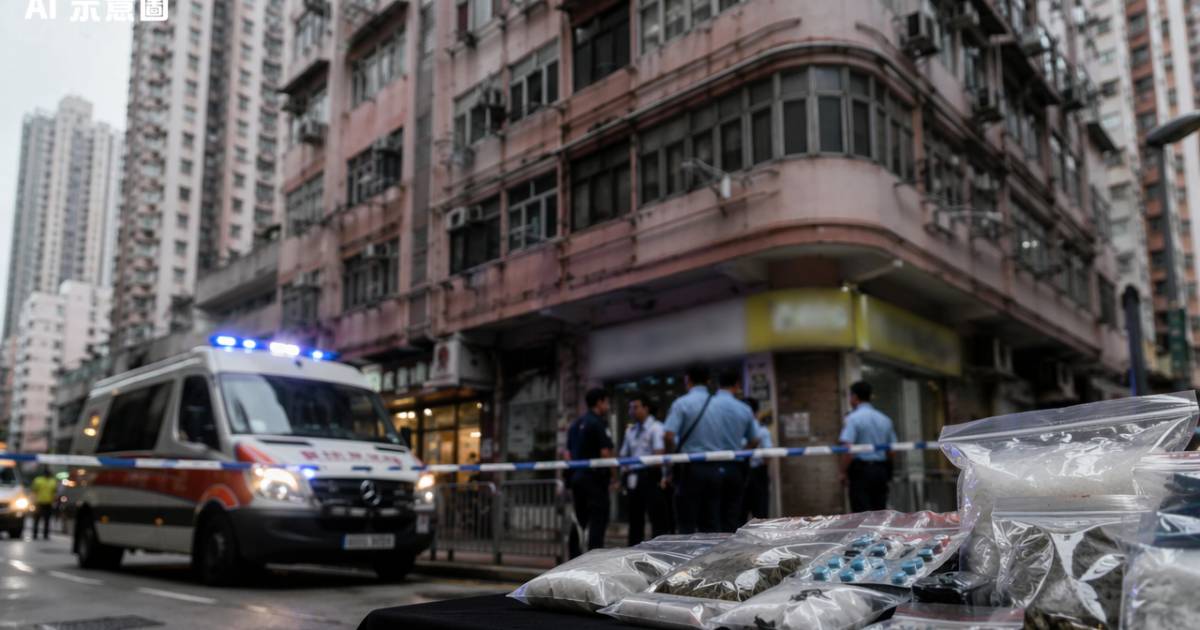 旺角單位45歲男全裸暴斃 警搜出迷姦水冰毒 揭5男聚會內幕