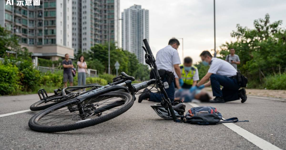 將軍澳21歲女自炒頭部流血 倒地一刻疑失去知覺