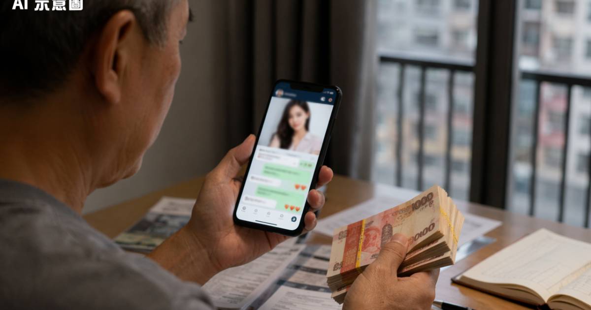 63歲男收「樓下住戶」投訴訊息竟變網戀 一個月後結局令人震驚