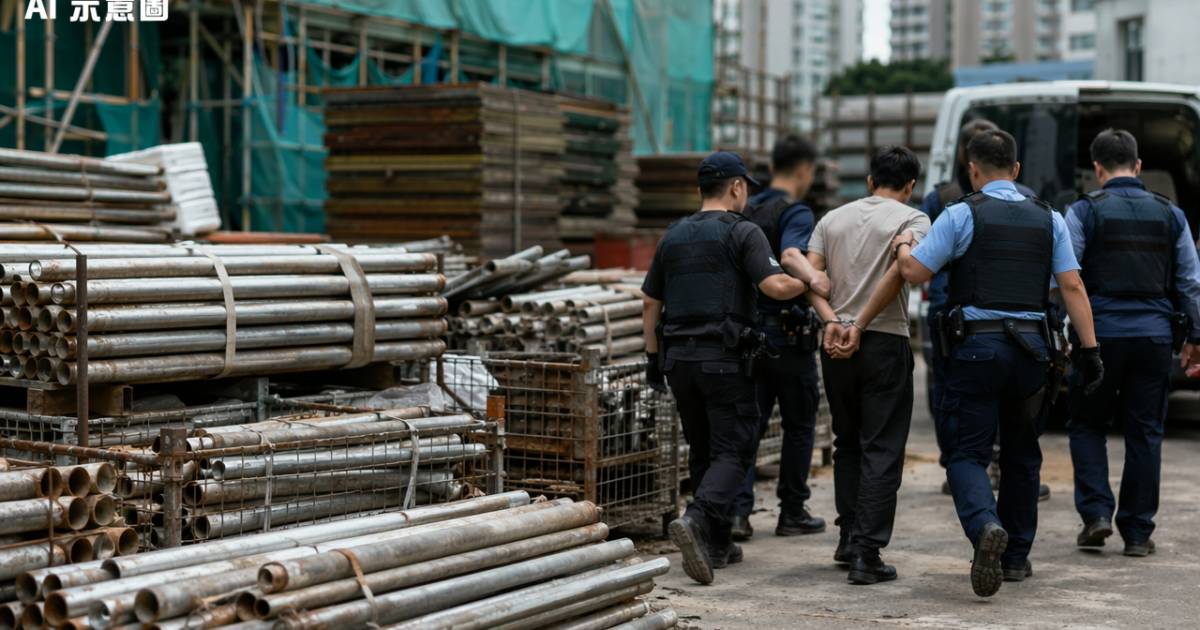 長沙灣地盤失竊47萬建材 警追贓物去向揭深水埗回收鋪暗藏秘密