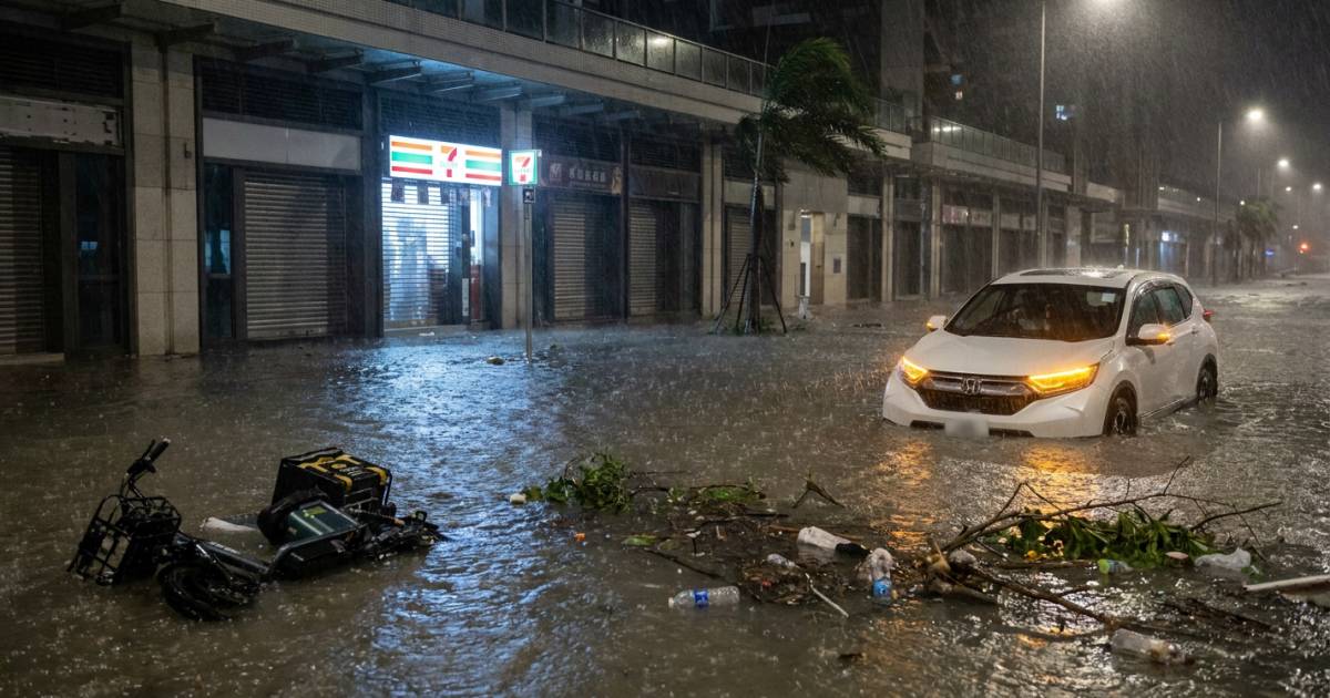 強颱巴威狂襲浙江｜13級風力連續兩次登陸！沿海城市現驚人畫面？