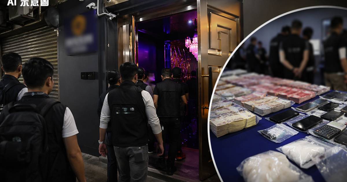 紅磡工廈暗藏豪華夜總會｜警方突擊揭1,300萬洗黑錢網絡