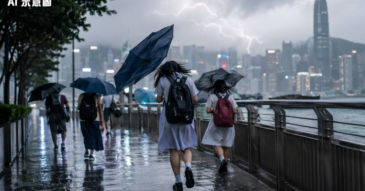DSE放榜撞正狂風雷暴 天文台掛黑球後數日天氣大逆轉
