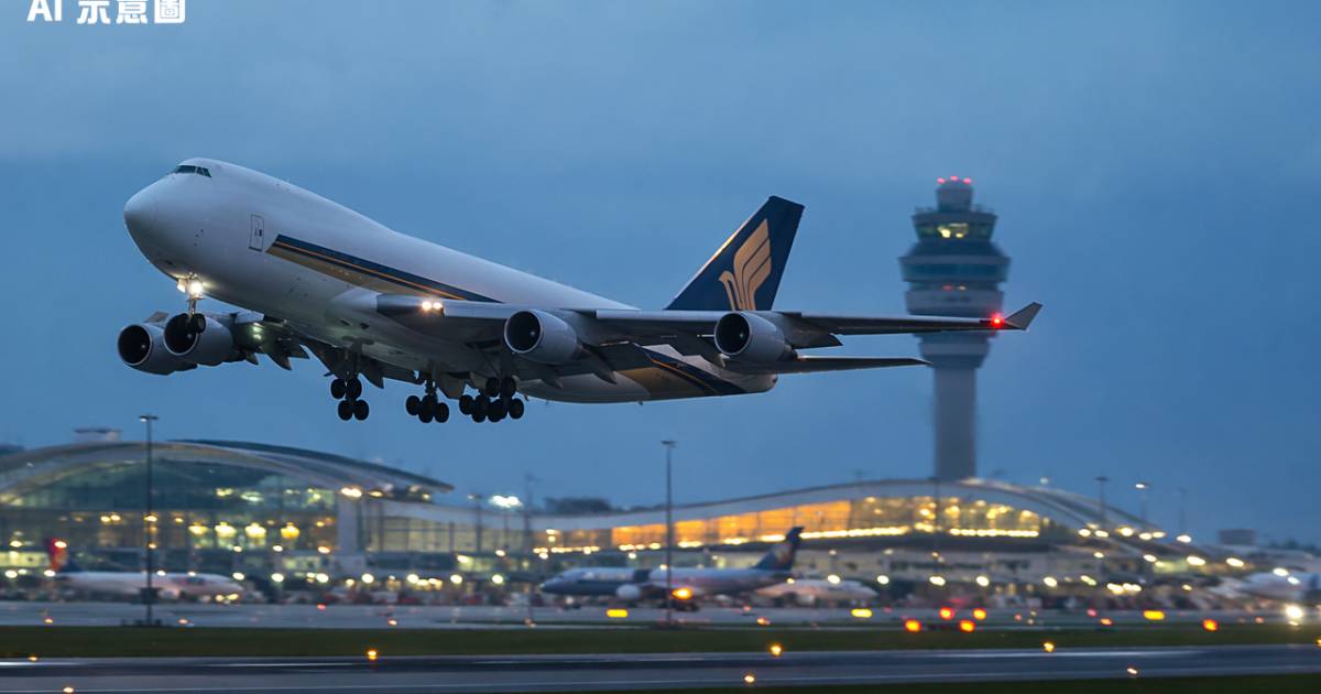 新航波音747起飛後機師驚覺異常 香港上空盤旋放油結局曝光