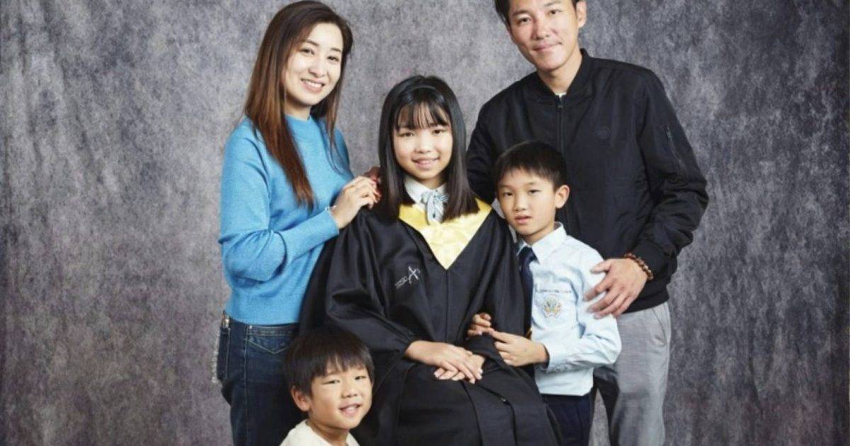 升中派位｜張頴康麥雅緻12歲女兒小學畢業 爭贏97%人升讀狀元名校 6年前部署開花結果