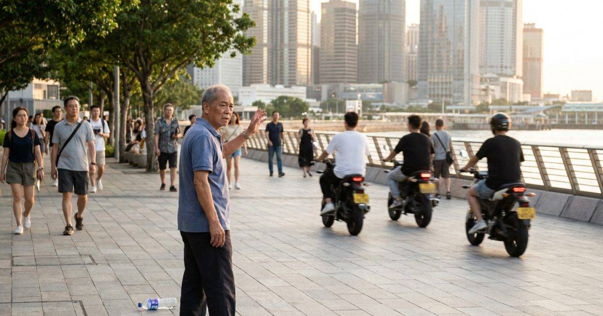 荃灣童黨橫行｜垃圾掟阿伯再用水彈襲婆婆 惡行全拍下網民怒轟：欺善怕惡！