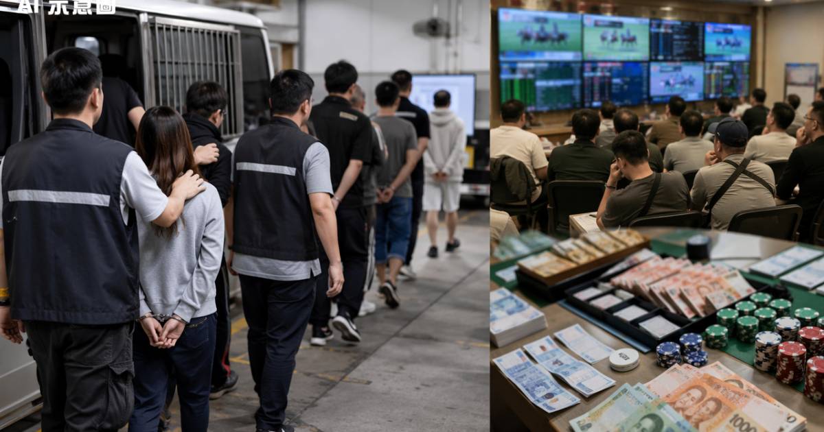 港島警反黑拘七十八男女最細十六歲馬場客鑽漏洞狂吸十萬背後手法曝光
