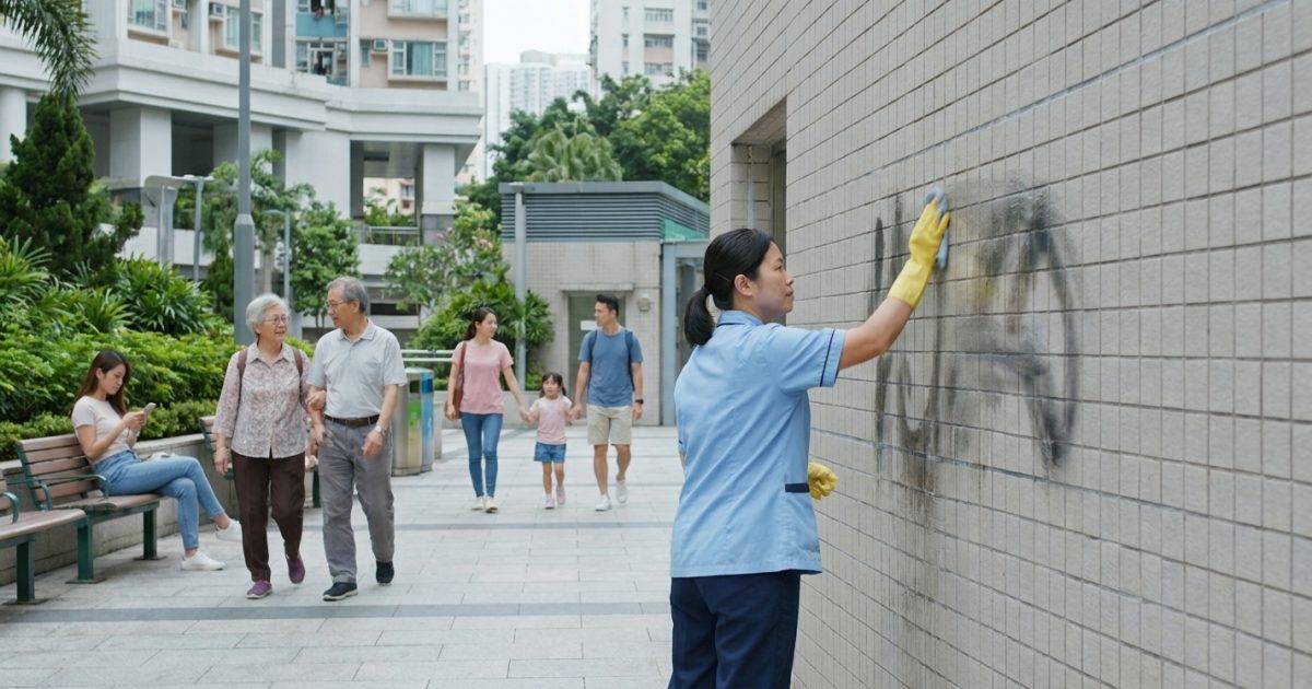 18歲男梁佳樂｜三度在商場男廁寫「光時」字句 煽動罪成下場曝光？