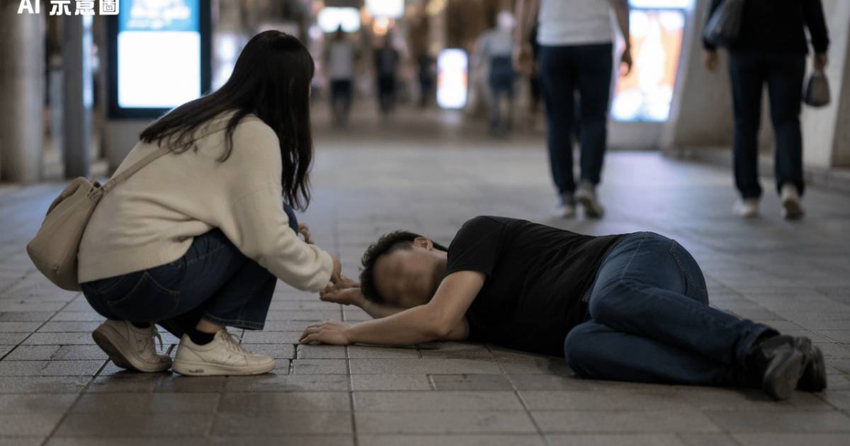 遊韓注意！仁川街頭驚現外籍男倒臥 途人好心查問竟遭遇恐怖反撲