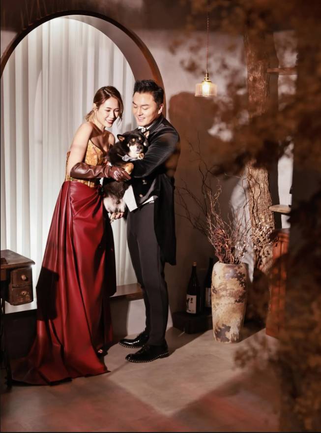 莊思明結婚 楊明 (圖片來源:Instagram@lisa_chng)