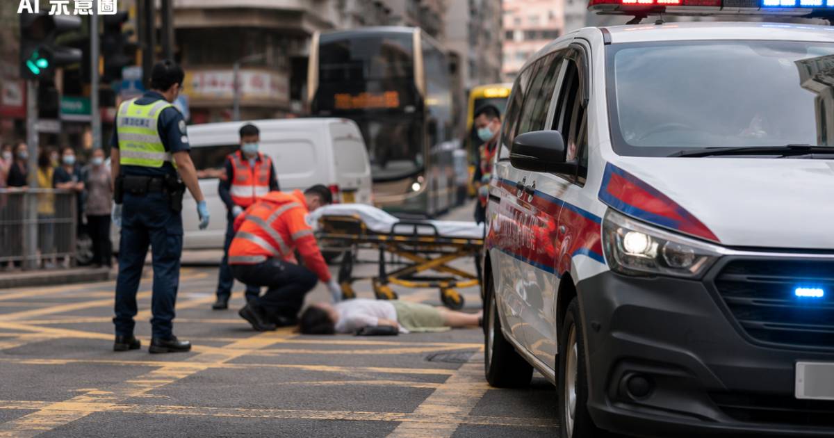 太子汝州街突發驚險意外警車直撞過路女途人傷勢曝光惹熱議