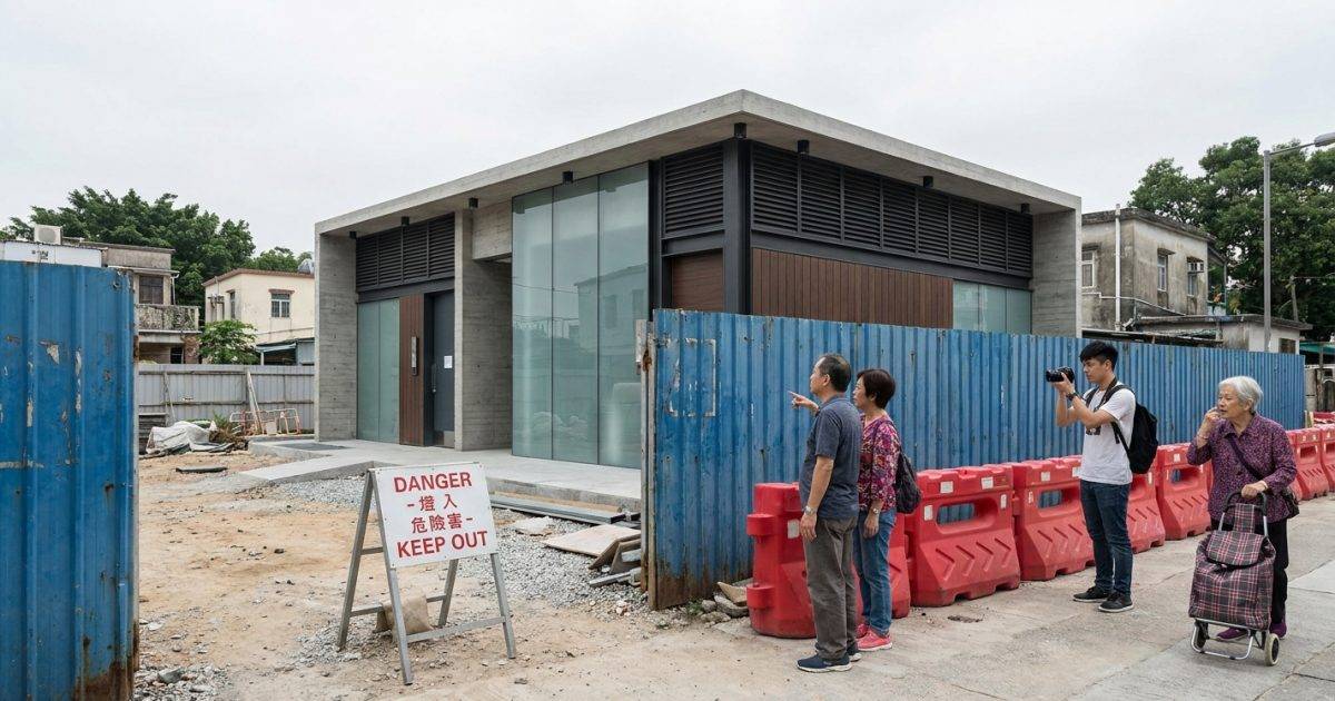 觀塘天價公廁｜造價3,830萬惹議！網民嘲諷：「買別墅都唔使咁多」