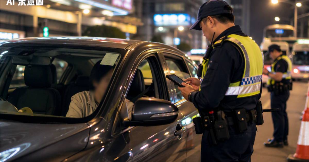 警放蛇截查網約車45歲及65歲男司機以為接大客終落得慘烈下場