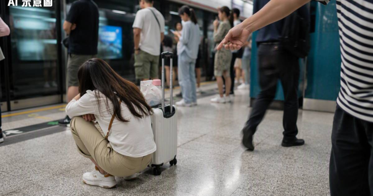 內地客港鐵站踎地慘遭狠擲一元羞辱 專欄作家引一科學數據大反轉