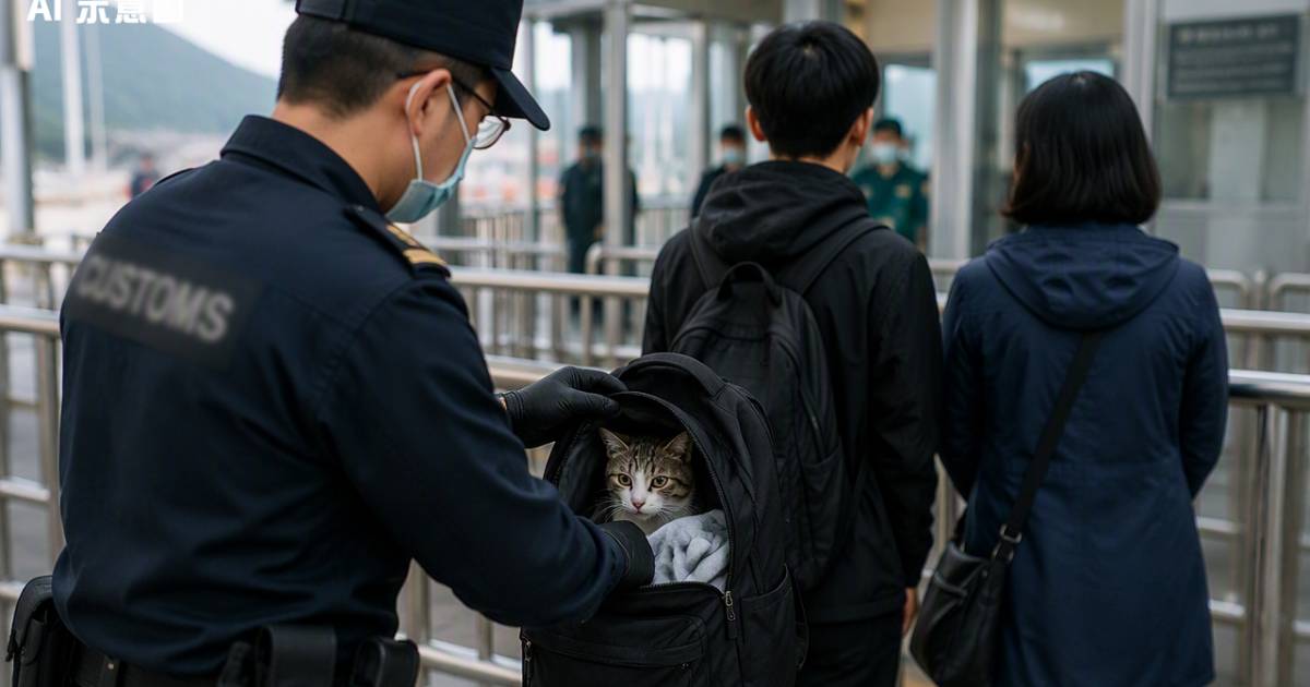 15歲少年過關背囊離奇脹起！海關截查揭發暗藏活物下場極慘