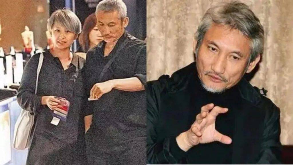 施南生 林青霞 離婚後沒多久徐克就與小30歲的助理樂樂毫不避諱地同進同出(圖片來源:微博)