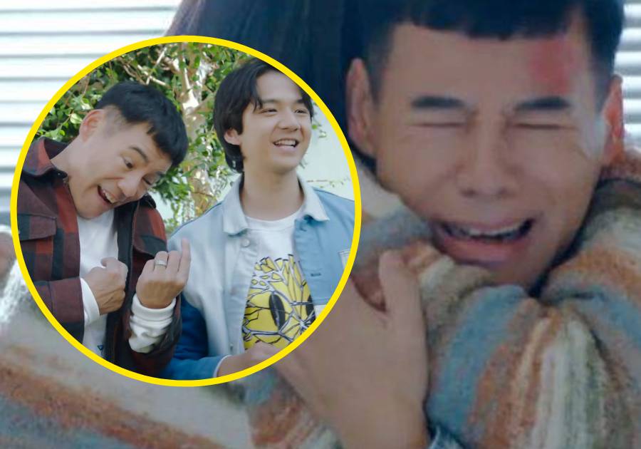 非份之罪｜徐榮警署狂「撼頭埋枱」自殘撞到額頭紅腫 父子演技獲激讚封「阿旺2.0」
