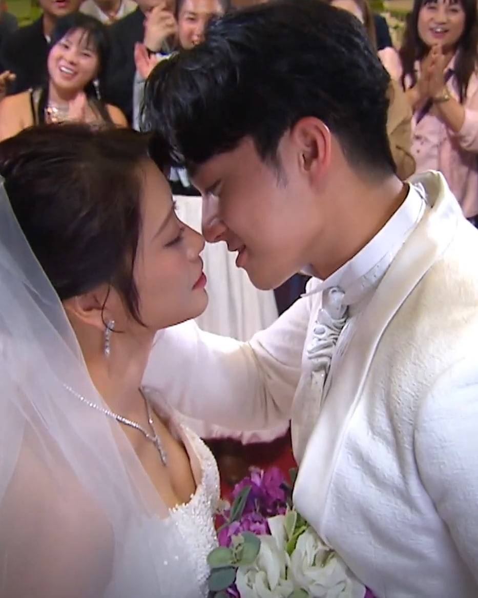 愛回家 大結局 金城安為愛犧牲,不惜假結婚。(圖片來源:TVB)