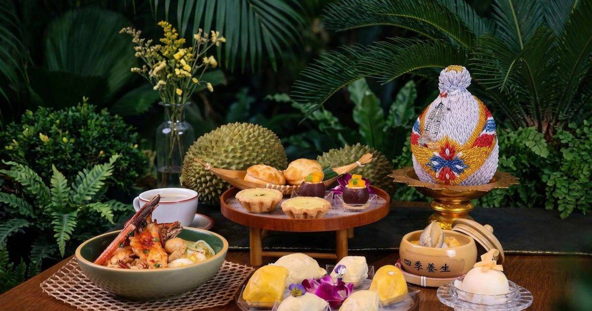 唯港薈Hotel ICON經典椰香榴槤下午茶優惠！推黃金榴槤拼盤、鮑魚椰子榴槤燉湯