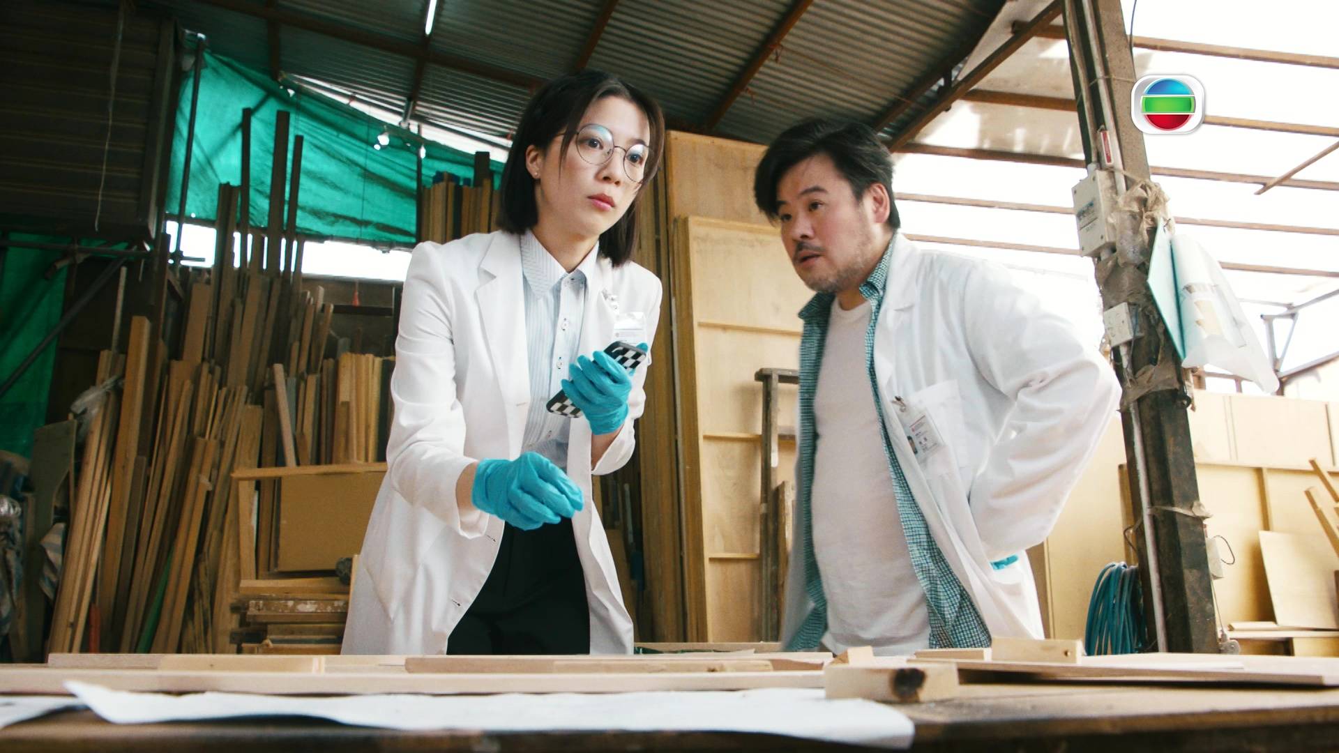 死有對証 陳曉華 (圖片來源:TVB)