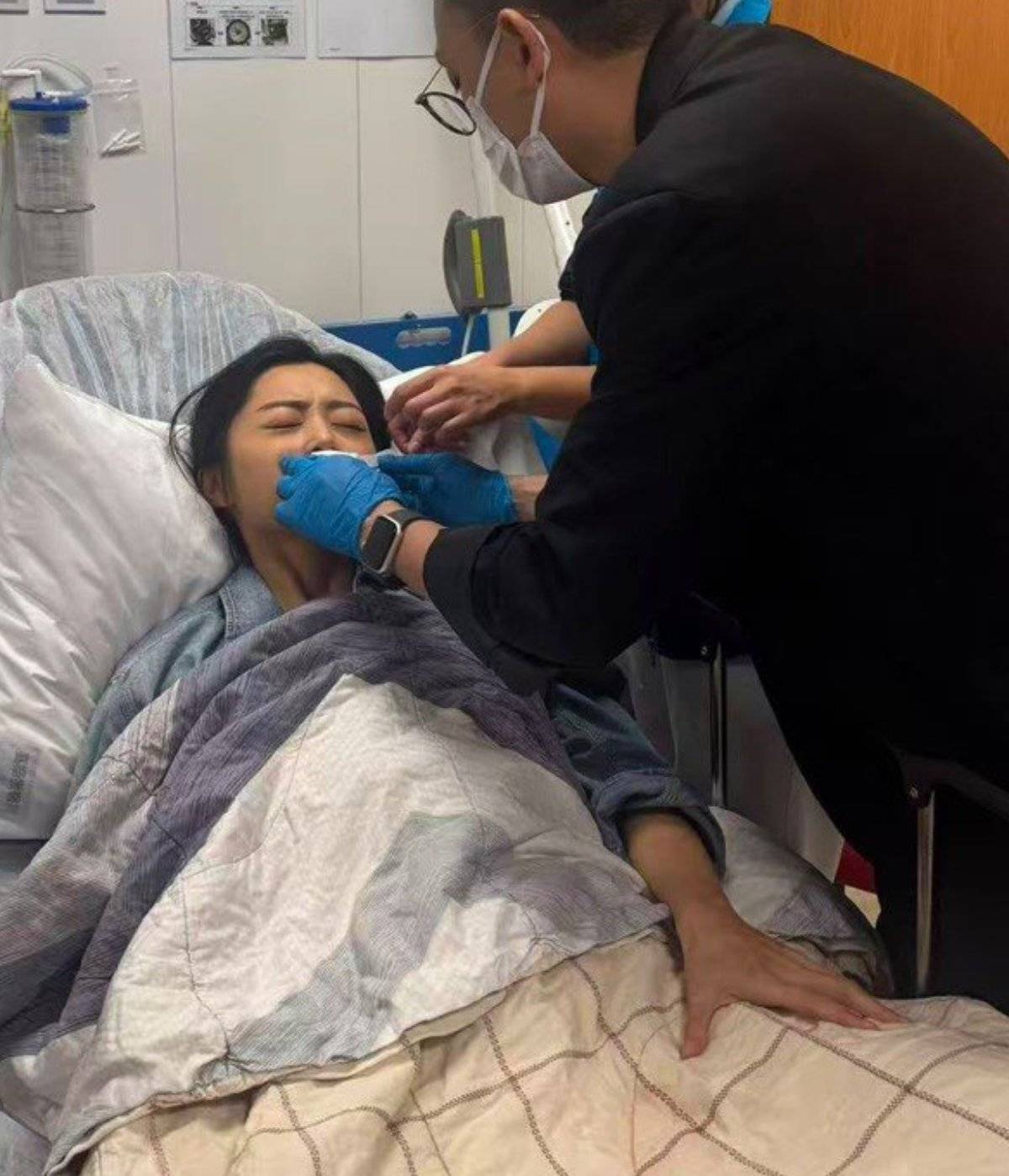 衛詩雅 周祉安 「由於本人比較了解她目前的狀況,太太希望讓我代為向外界,以及所有關心她的朋友們說明情況,好讓大家放心。」(圖片來源:衛詩雅IG)