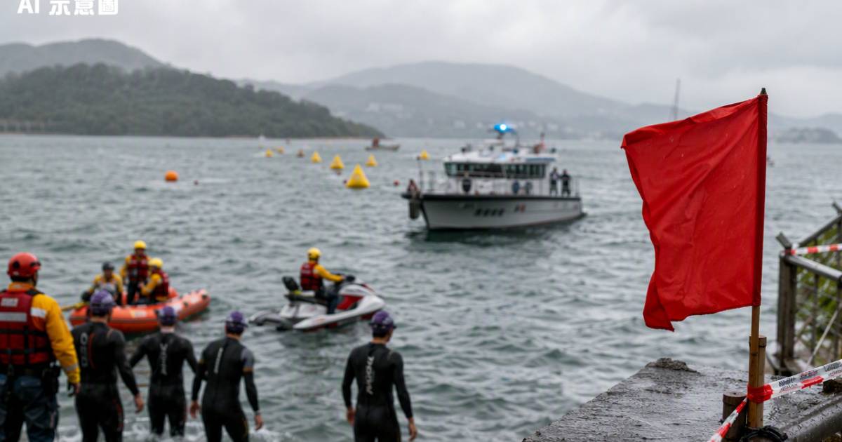 59歲鐵人常客黃雨下參賽失蹤 搜救7小時後尋獲揭發悲痛結局