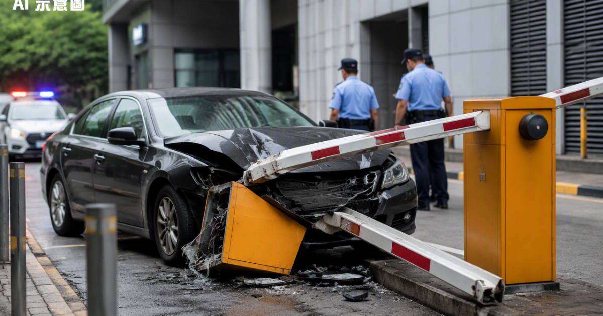 58歲男東隧猛撼停車場閘桿惹關注 警員到場揭穿驚人內情