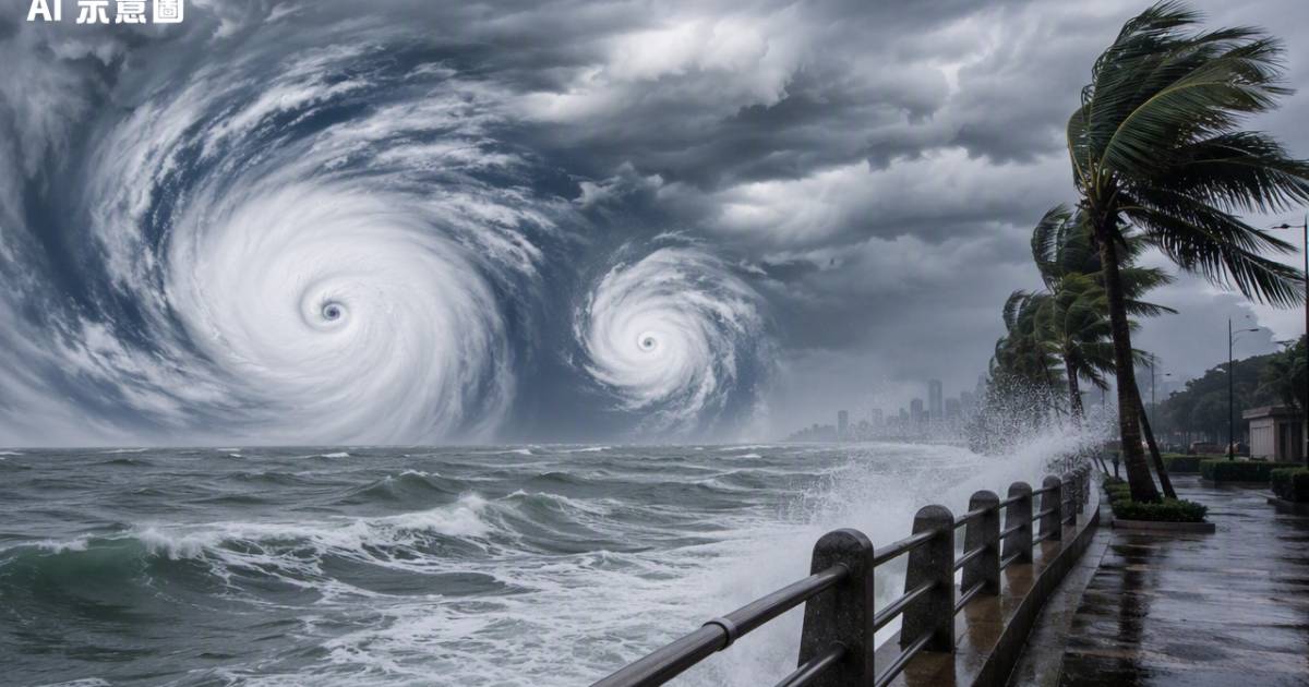 8月雙颱風！準鯨魚180度反常轉向 最終下場竟遭超強颱風…