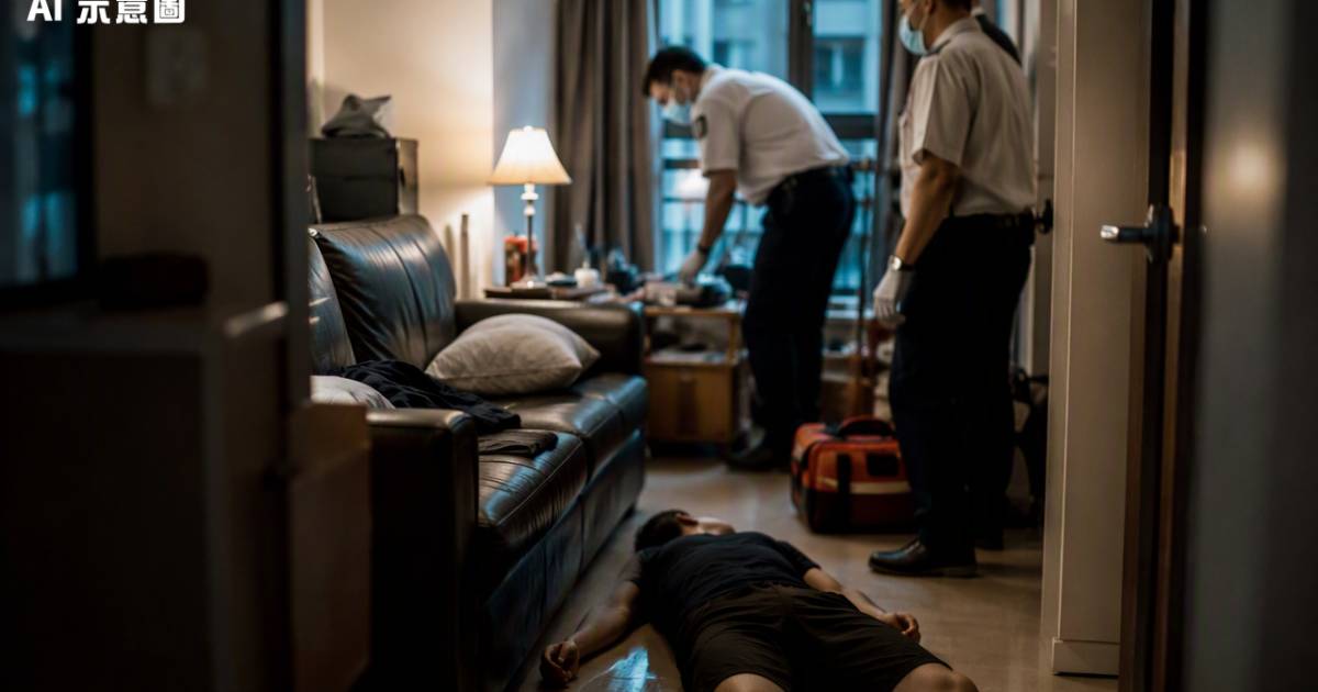 將軍澳45歲男家中暈倒猝死 友人上門驚見悲劇發生背後死因成謎