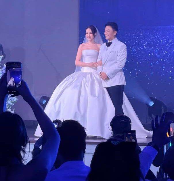 楊明感激莊思明做2事助走低谷 新人致詞超感人 搶花球女身份曝光 新娘送祝福