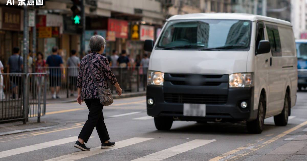 深水埗76歲婦捱貨車撞飛重創 搶救兩日最終迎來心痛結局