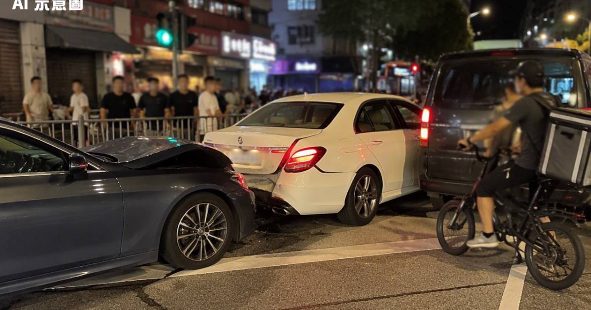 油麻地私家車離奇倒車釀3車連環撞單車男險死狂追揭震撼結局