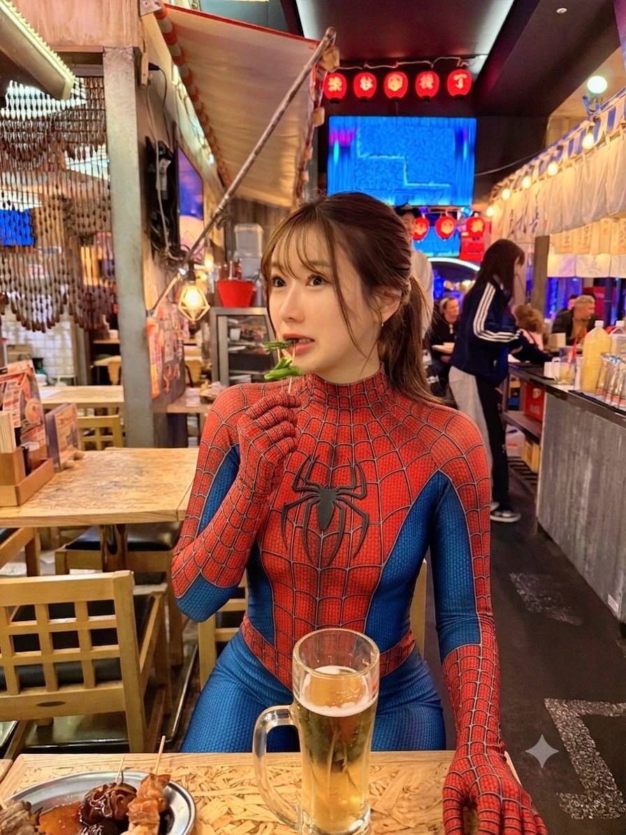 蜘蛛俠英雄重生 蜘蛛女 (圖片來源:IG@shinkai_maki)