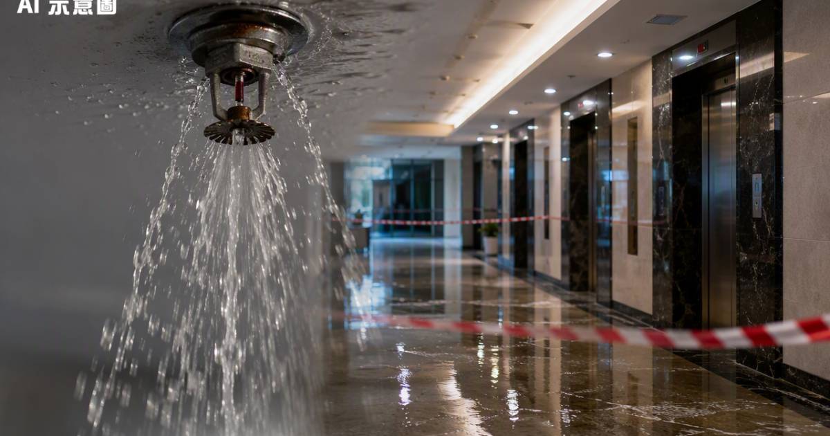 尖沙咀H8商廈遭扑爆水管停3部𨋢！黑幫男帶4大漢折返竟做出一事