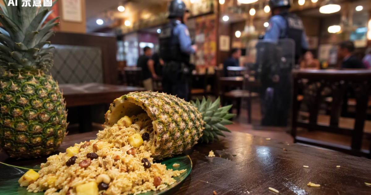九龍城情侶凌晨爆衝突男友擸菠蘿施襲警員持盾趕至揭反轉真相