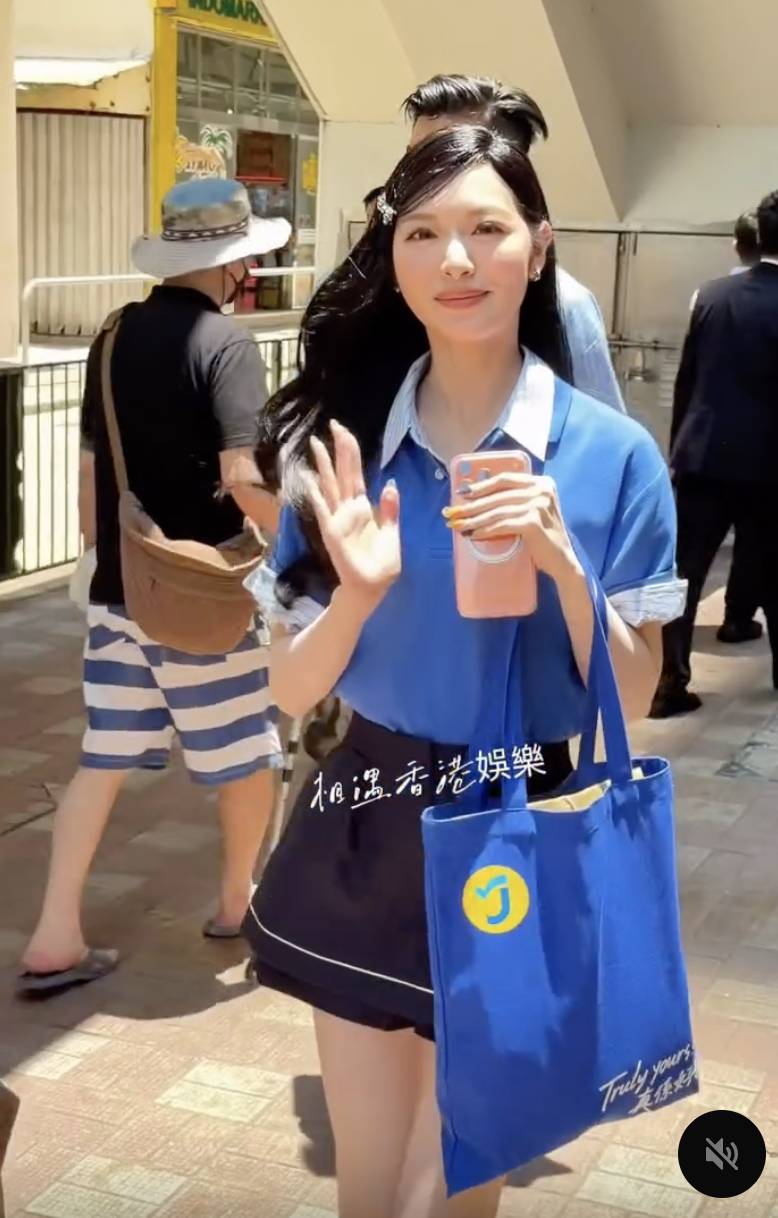 馮盈盈 香港小姐 不少人留言稱讚她臉圓了不少,並紛紛表示「塊面腫左甘多」及笑指這是幸福肥。(圖片來源:threads@jia691099)