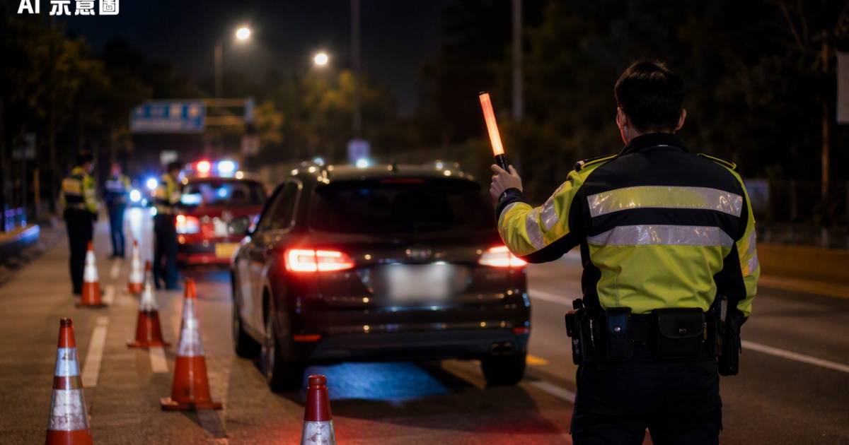 新界北警突擊截獲行車不穩私家車 3男落網揭露驚人下場