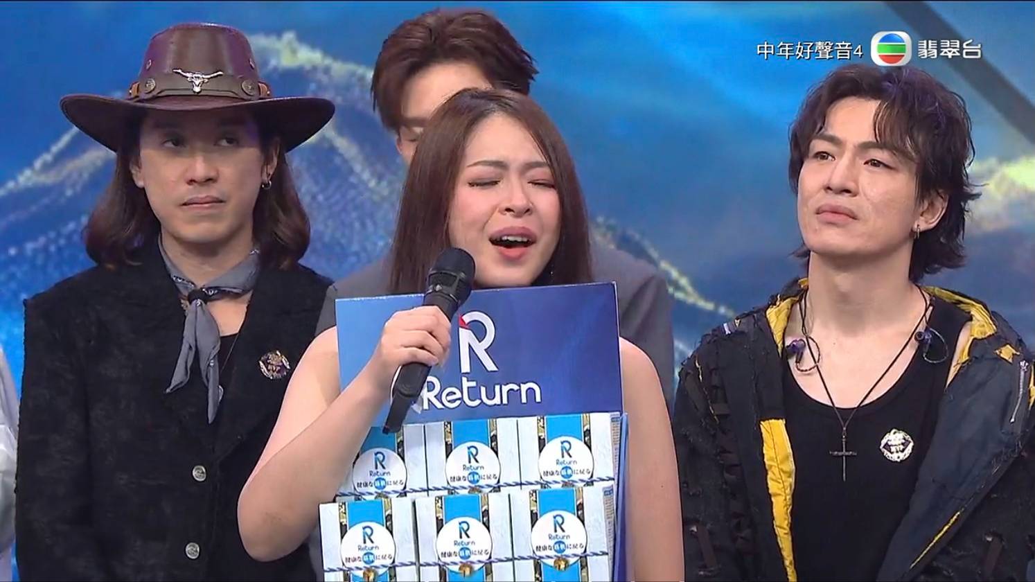 許美琪 中年好聲音4 (圖片來源:TVB)