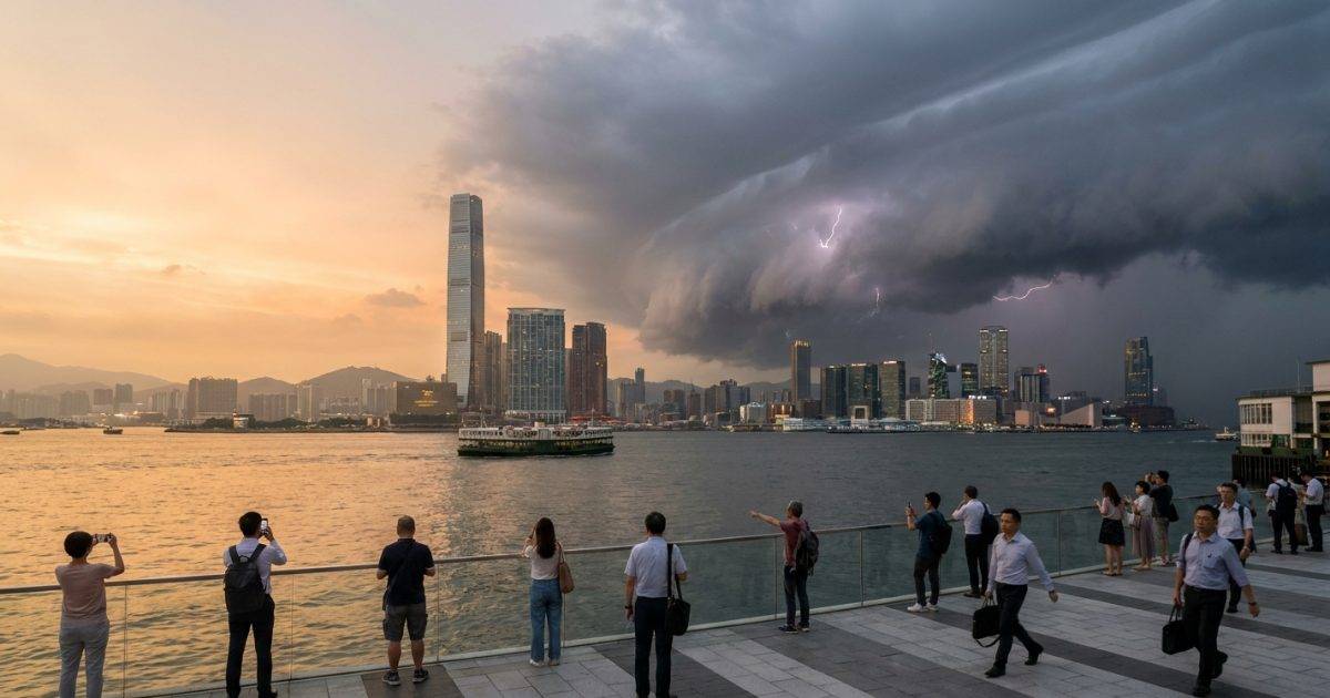 酷熱天氣警告｜連續9日33度高溫創紀錄！天文台警告：狂風雷暴今晚突襲？