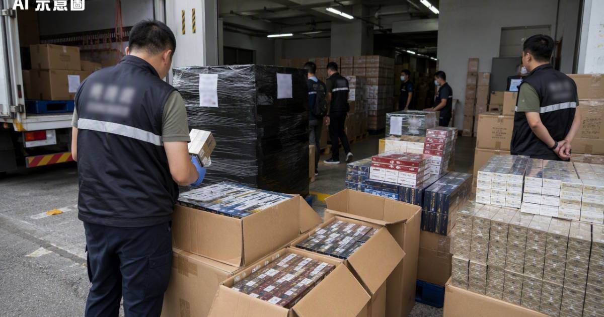 38及41歲內地男工廈斷正！海關截獲天價貨揭破驚人掩眼法