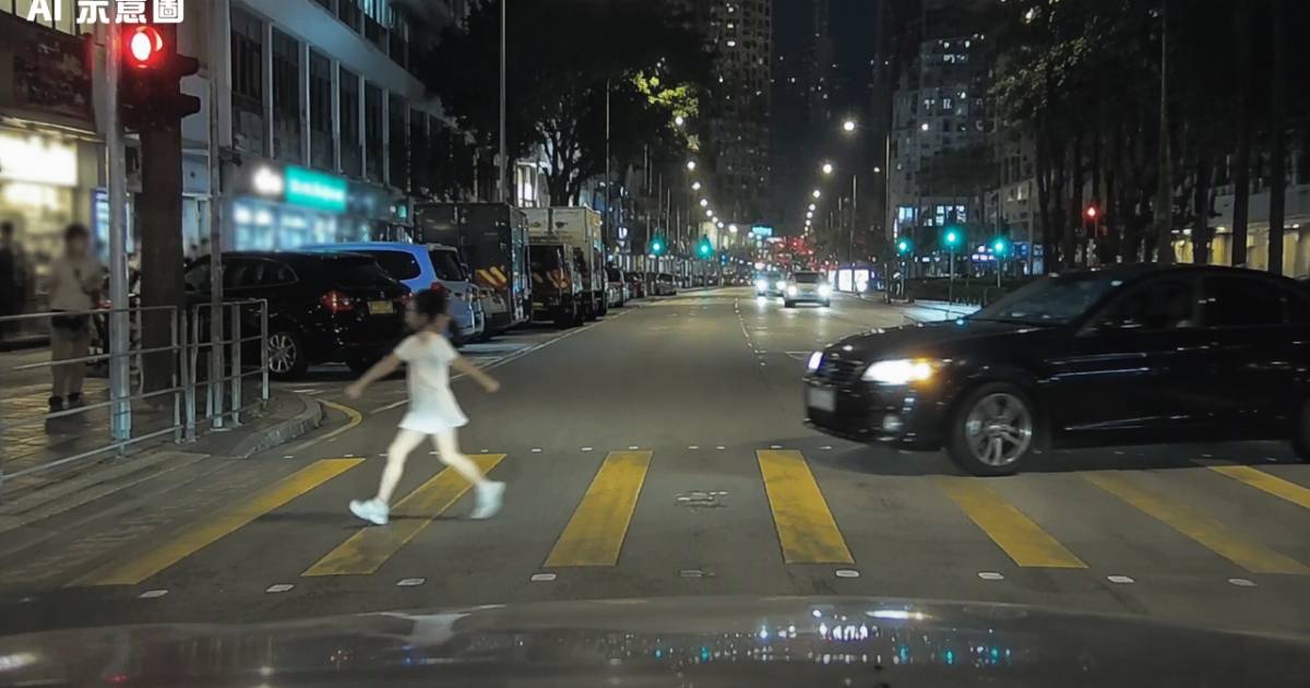 14秒車Cam直擊大角咀女童車罅衝出險喪命！司機神化解結局惹熱議