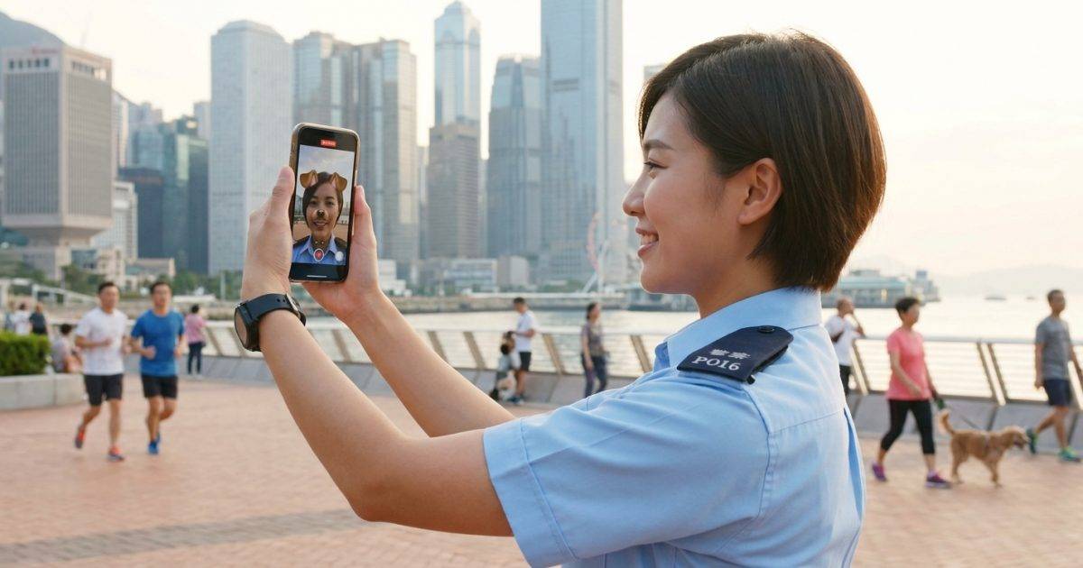 疑似女警抖音大玩狗狗濾鏡｜制服誘惑片瘋傳惹議 網民憑2大線索估係真差人？