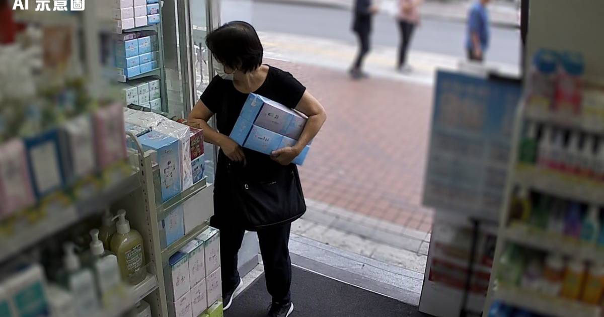 慈雲山黑衫婦零秒出手擸走五盒紙巾 店員揭露一驚人真相