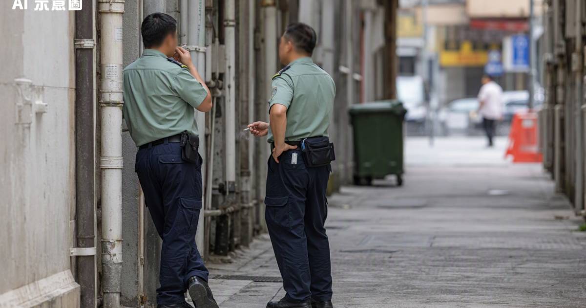 網傳2名制服人員後巷圍爐扯煙爆粗！食環署介入調查揭開最終下場