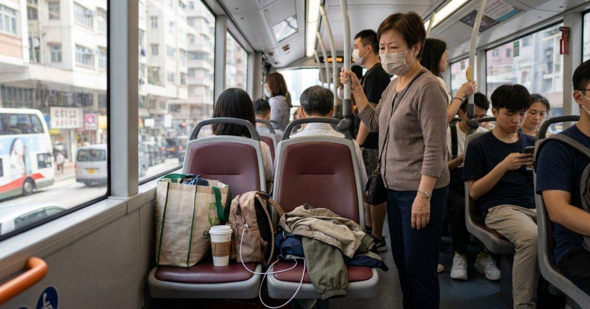 內地女豪買3個火車位｜中間放零食拒讓座予婦人！網民激辯：唔讓係道理？
