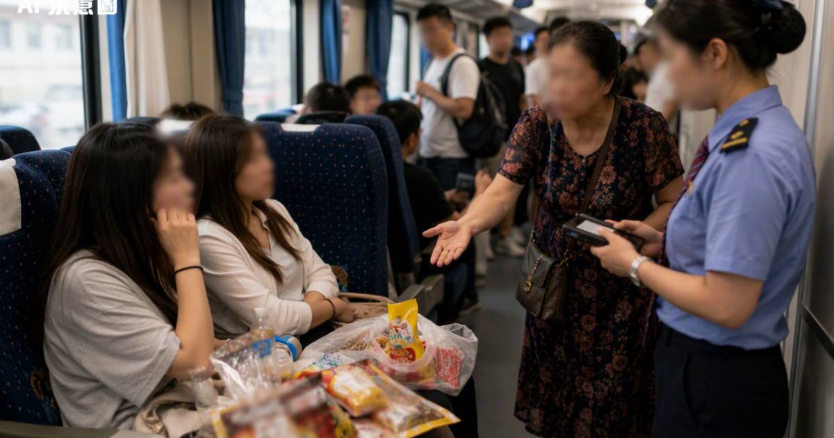 兩女霸3座位放零食惹企位大媽不滿 怒搵車長調停最終驚人結局曝光